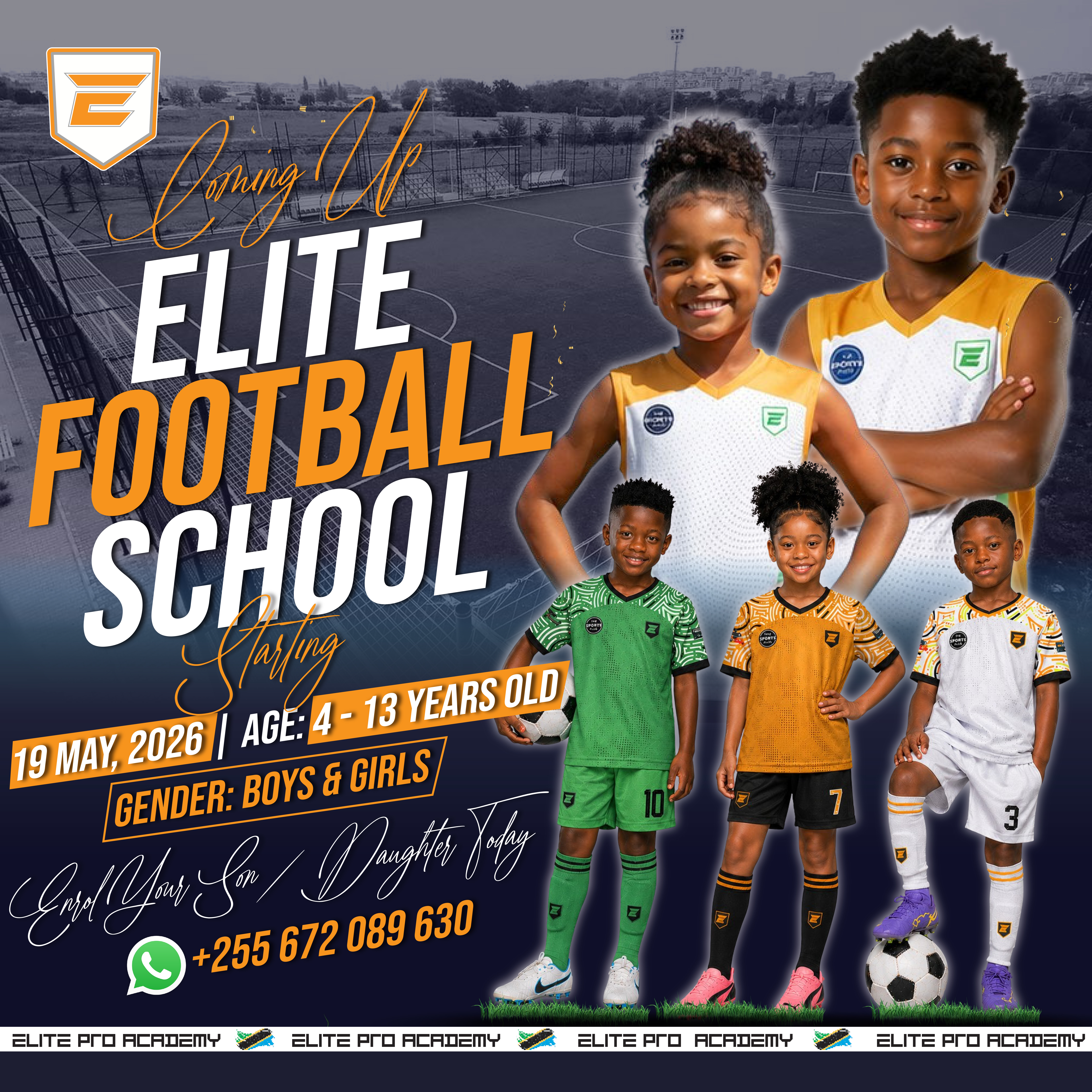 ELITE FOOTBALL SCHOOL FOR KIDS